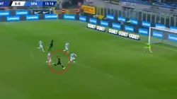 Lautaro nos engañó a todos, la cruzó y metió un golazo