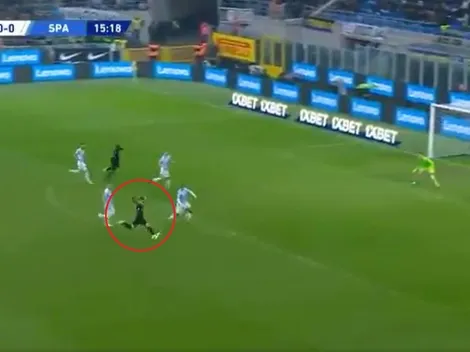 Lautaro nos engañó a todos, la cruzó y metió un golazo