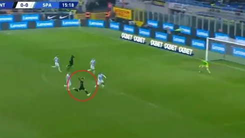 Lautaro nos engañó a todos, la cruzó y metió un golazo