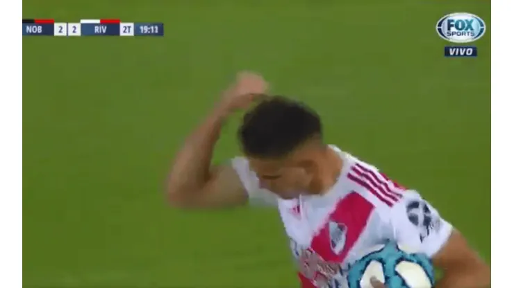 River tocó rápido, armó un jugadón y Borré lo empató ante Newell's