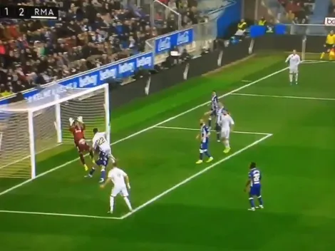 El arquero del Alavés sacó un pelotón, pero Carvajal le arruinó la foto