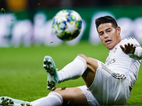 Inter de Milán pondría los €50 millones para fichar a James