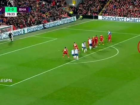 Dunk durmió al Liverpool con un tiro libre 'solo para vivos'