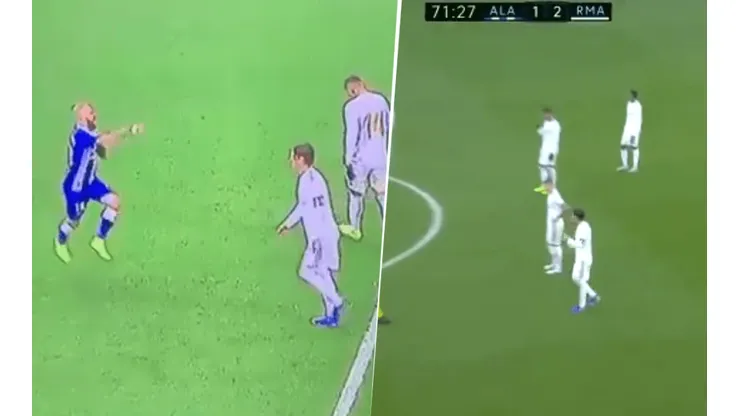 Foto de Sergio Ramos y el "pelado".