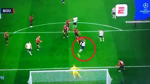 Así fue el gol que le anularon a Dávinson Sánchez en la Premier League.