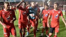 América de Cali festeja su clasificación a la final de la Liga Águila II-2019.