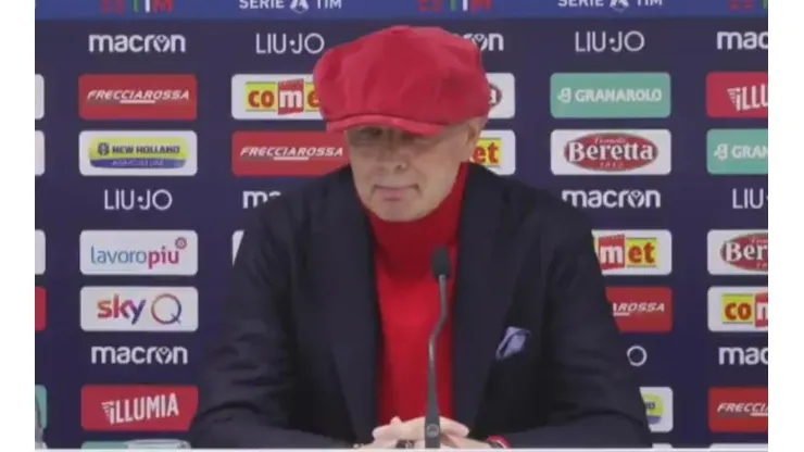 Sinisa Mihajlovic en conferencia de prensa.