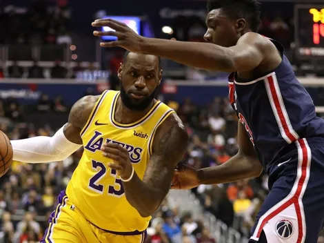 Qué canal transmite Washington Wizards vs. Los Angeles Lakers por la NBA