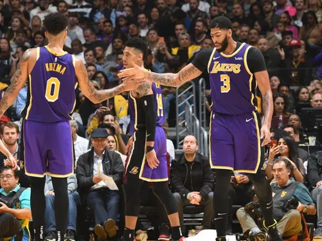Kyle Kuzma le pegó a los que abuchearon a Anthony Davis con una frase tremenda