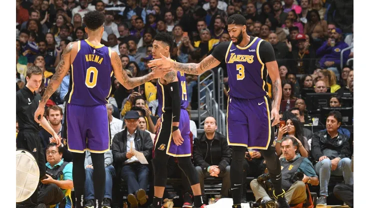 Kyle Kuzma le pegó a los que abuchearon a Anthony Davis con una frase tremenda