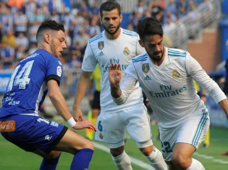 Qué canal transmite Alavés vs. Real Madrid por La Liga