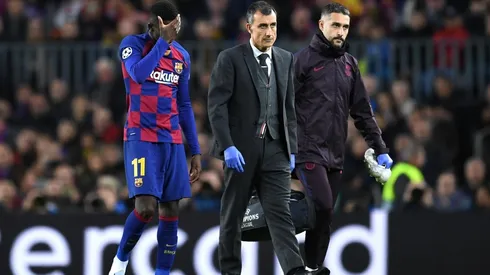 Dos meses y medio afuera: el parte médico del Barcelona por la lesión de Dembélé