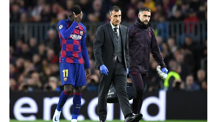 Dos meses y medio afuera: el parte médico del Barcelona por la lesión de Dembélé