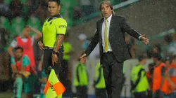 El técnico uruguayo no se fue para nada conforme de Monterrey.