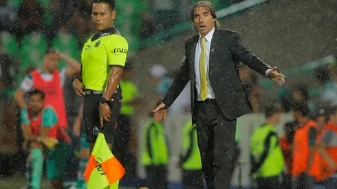 El técnico uruguayo no se fue para nada conforme de Monterrey.