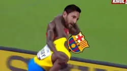 Explotó en Twitter: el video de Messi 'llevando' al Barcelona a la meta