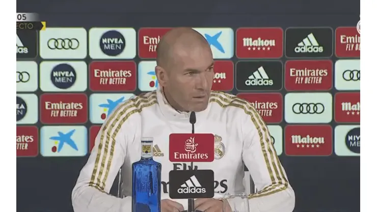 Su continuidad estaba en duda, pero Zidane afirmó que se queda