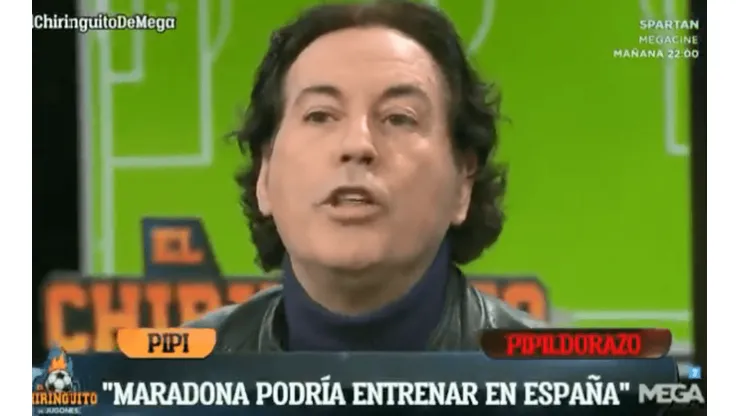 La bomba que tiraron en El Chiringuito: ¡Maradona podría entrenar en España!