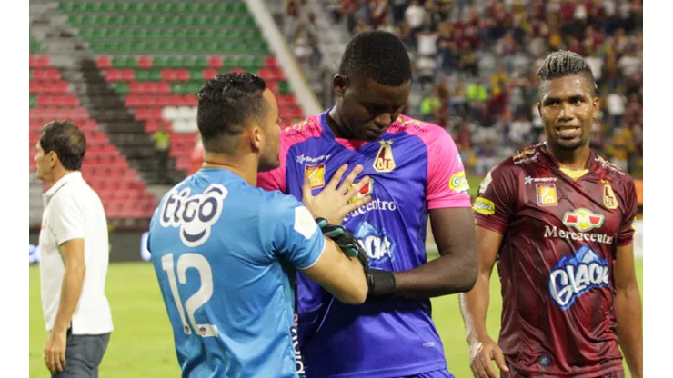 William Cuesta, portero del Deportes Tolima.