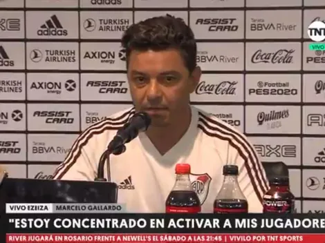 Gallardo: "¿Fuerzas? ¿Alguien puede creer que no tengo fuerzas?"