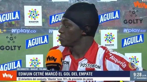 Edwuin Cetré, jugador del Junior de Barranquilla.