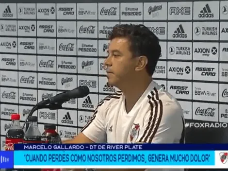 Gallardo sacó el pecho por River: "Mi equipo es un equipo campeón"