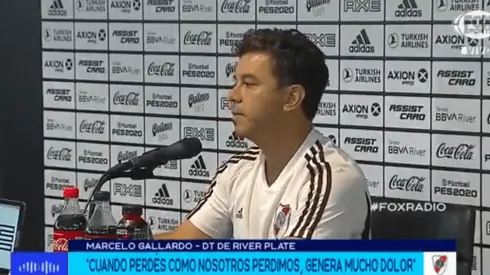 Gallardo sacó el pecho por River: "Mi equipo es un equipo campeón"