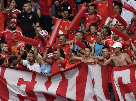 En video quedó el apoyo al Paro de los hinchas del América de Cali