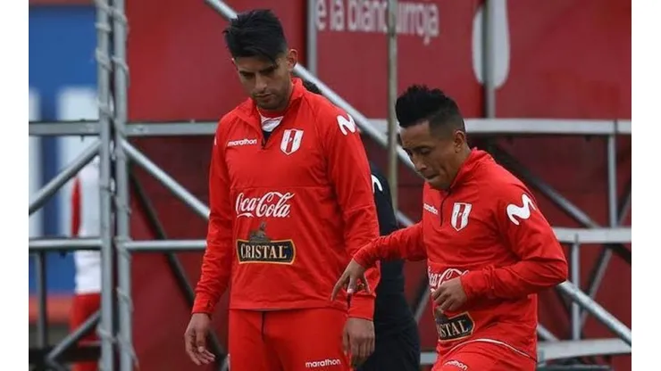Cueva y Zambrano jugaron la Copa América de Brasil 2019.