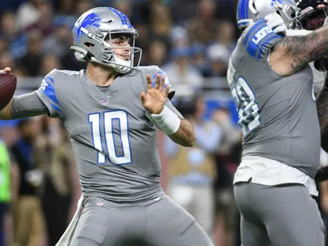 Bienvenido a la NFL: el increíble primer pase completo de David Blough con Detroit