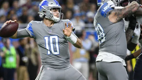 Bienvenido a la NFL: el increíble primer pase completo de David Blough con Detroit.