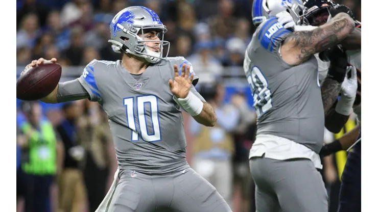Bienvenido a la NFL: el increíble primer pase completo de David Blough con Detroit.