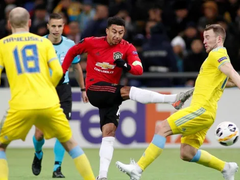 Astana dio vuelta un partido histórico y le ganó al Manchester United