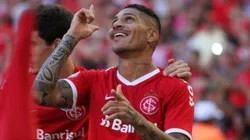 Guerrero marcó un doblete en la fecha pasada con el Inter de Porto Alegre.