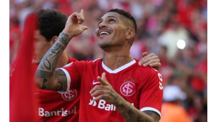 Guerrero marcó un doblete en la fecha pasada con el Inter de Porto Alegre.