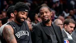 Kyrie Irving explotó en las redes y Kevin Durant lo defendió de un troll