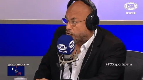 Peter Arévalo es panelista en Fox Sports Radio Perú.