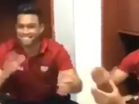 A punta de Vallenato, ‘Teo’ y Sánchez celebraron el paso del Junior a la final