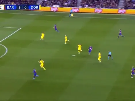 Se llevan bárbaro: Messi tocó para Griezmann y este puso el 3 a 0