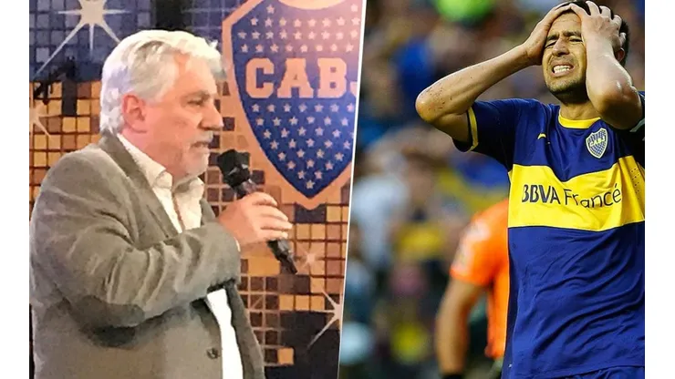 ¿Lo trató de mufa? Crespi se acordó de Riquelme antes de jugar contra Argentinos