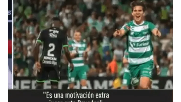 Rivas recordó su experiencia contra Monterrey