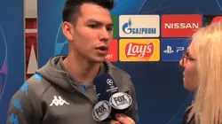 "Me he visto mucho mejor, me siento muy bien": Lozano