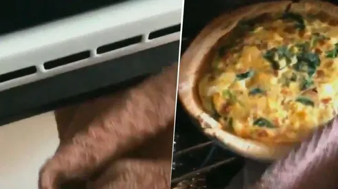 Video viral: estaba orgulloso de su tarta, pero se puso diabólica y todo acabó mal