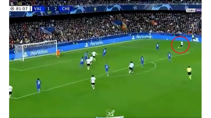 No entendemos qué acaba de pasar: Valencia se lo empató a Chelsea con un gol de otro mundo