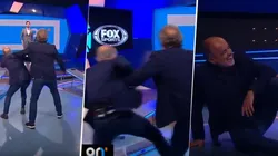 Lo mató: Ruggeri le quiso ganar a Arcucci en un centro y lo empujó de más