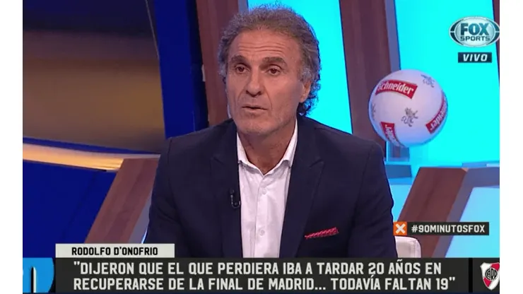 Ruggeri: "Me sorprende lo de Alfaro, lo desconozco"