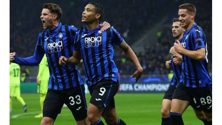 Muriel celebró su primer gol en Champions, recordando sus inicios en el fútbol