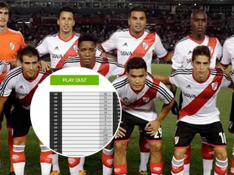 Juego: tenés que poner todos los jugadores de River de los últimos 10 años