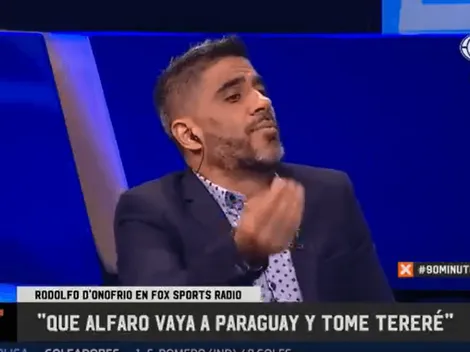 Bulos bancó a D'Onofrio: "Es una paparruchada lo que dijo Alfaro"