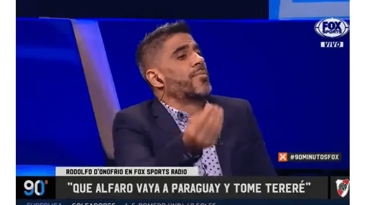 Bulos bancó a D'Onofrio: "Es una paparruchada lo que dijo Alfaro"